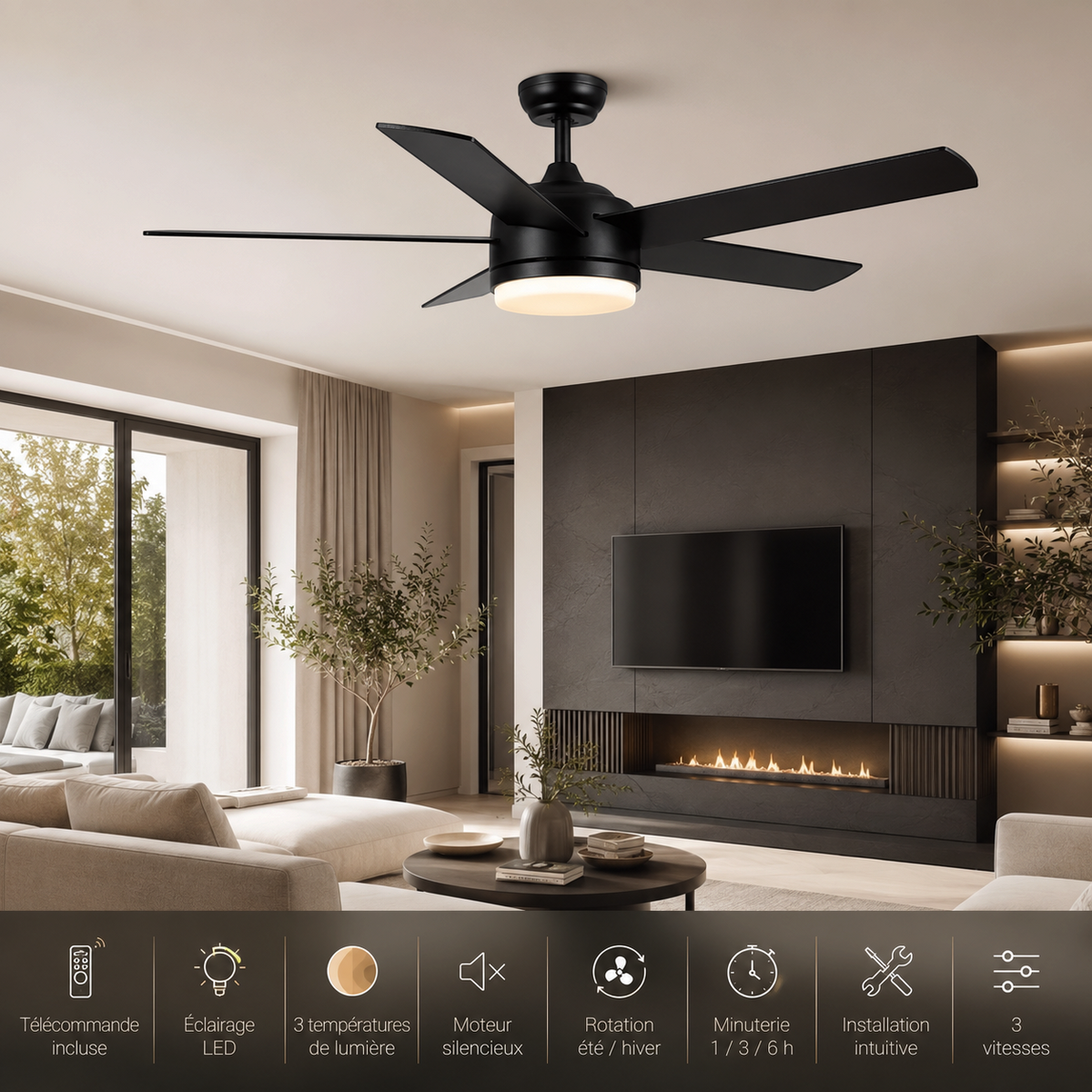 Corvia Ceiling Fan